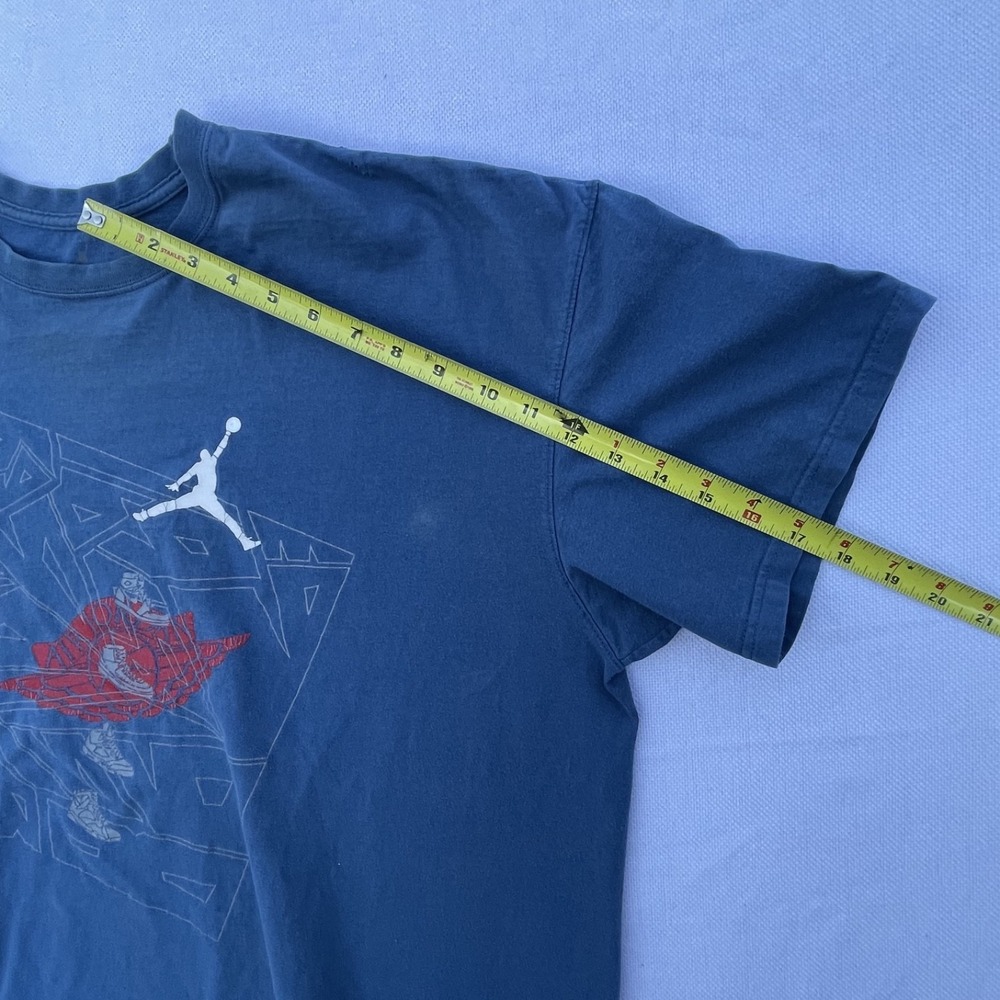 Air Jordan Jumpman #23 Men's T-Shirt Size 3XL. NBA Micheal Chicago Bulls Retro - Picture 8 of 14